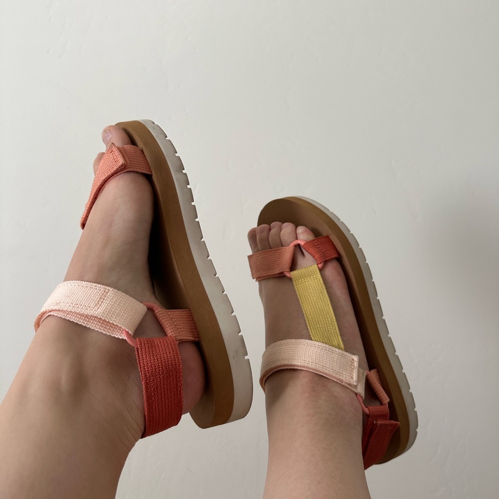 Velcro sandals multicolor